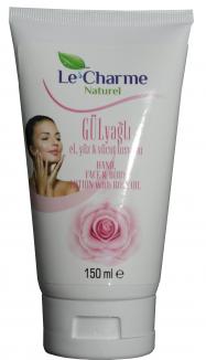 Hand, Face & Body Lotion with Rose Oil